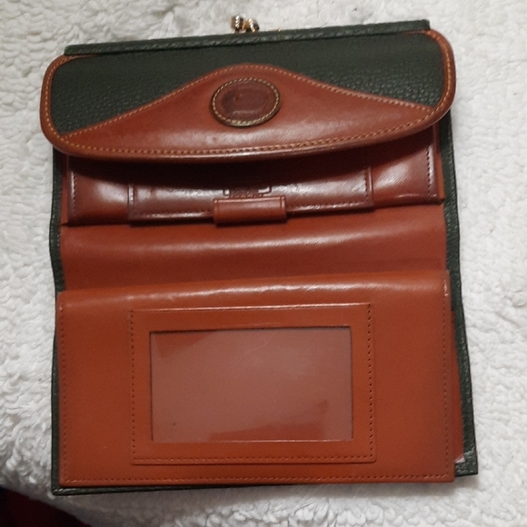Dooney & Bourke Black and Brown Wallet - Picture 4 of 10